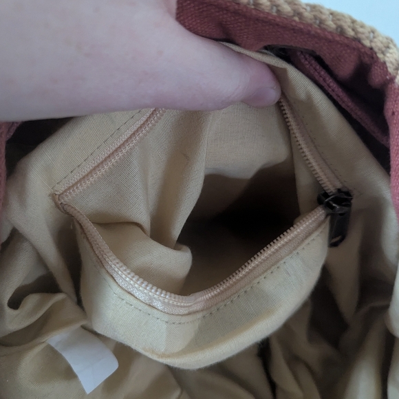 Vintage Southwestern Woven Cotton Kilim Backpack - Picture 14 of 15